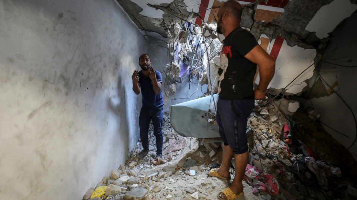 Abu Nasr destroyed home