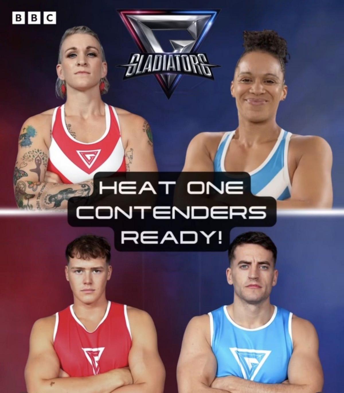 The first four of the contenders 