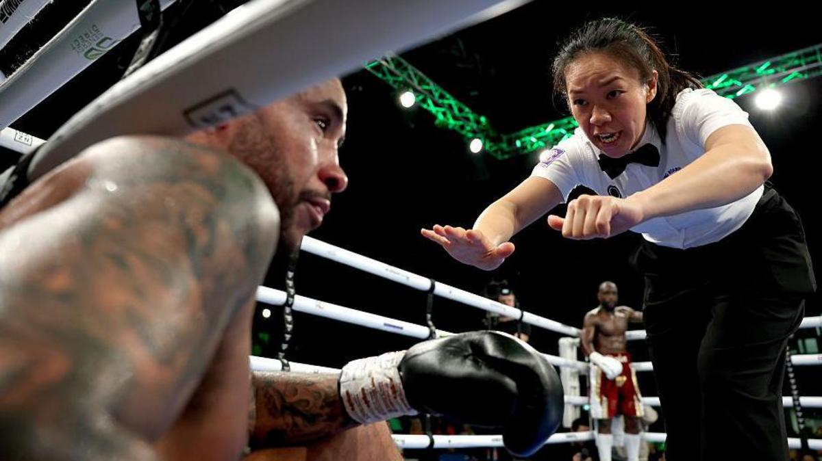 Amy Pu: British boxing's first female pro referee
