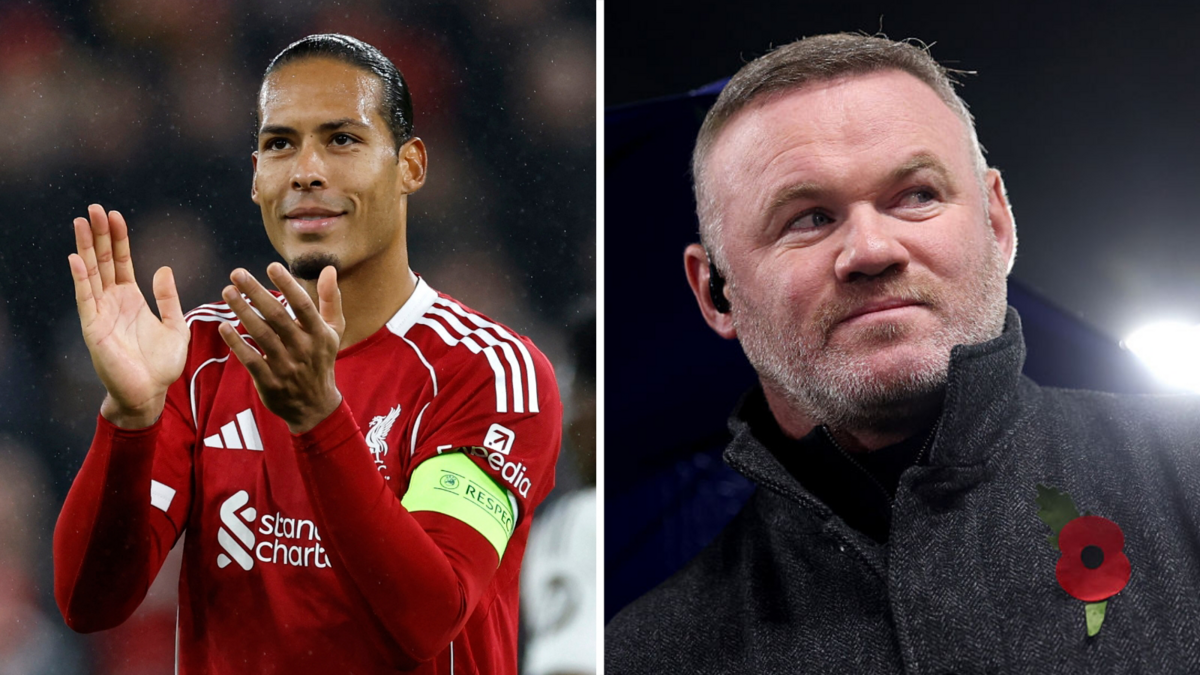'It was over the top' - Van Dijk and Rooney's awkward on-air exchange