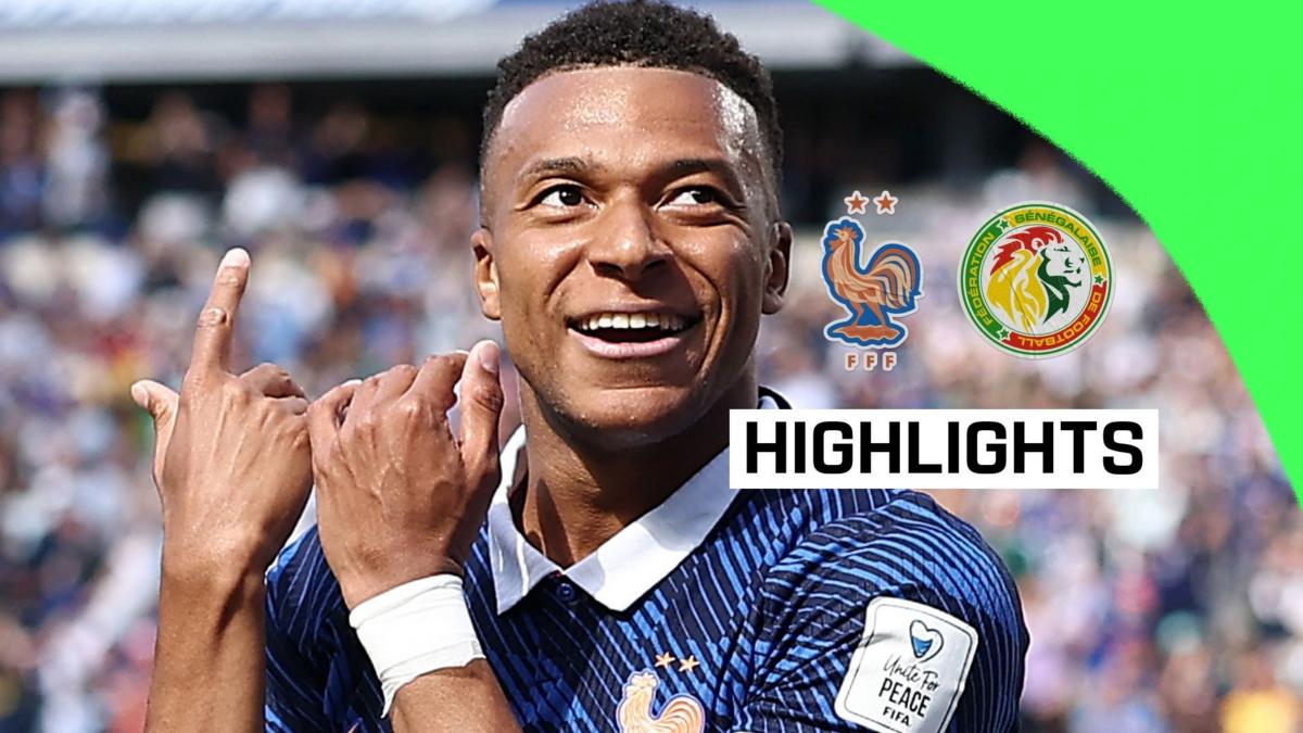 Mbappe Brace Powers France Past Senegal 3-1
