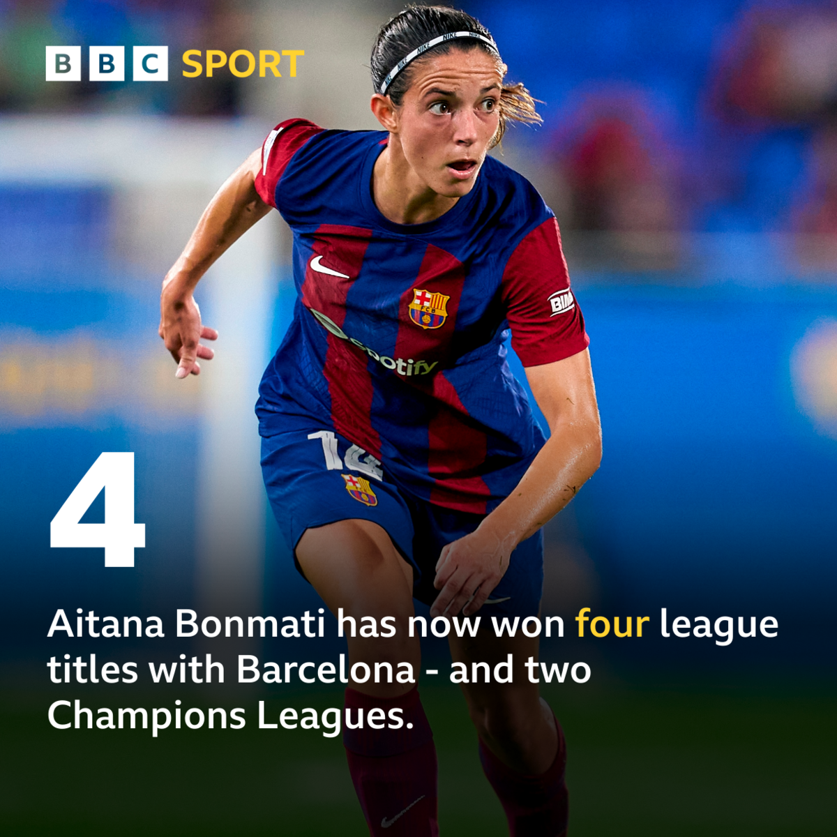 Aitana Bonmati stat graphic