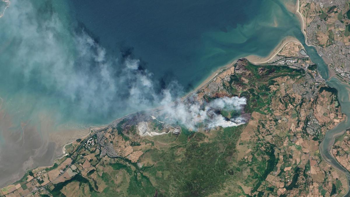 Wales Wildfires Burn Centuries of Peat in Single Seasons