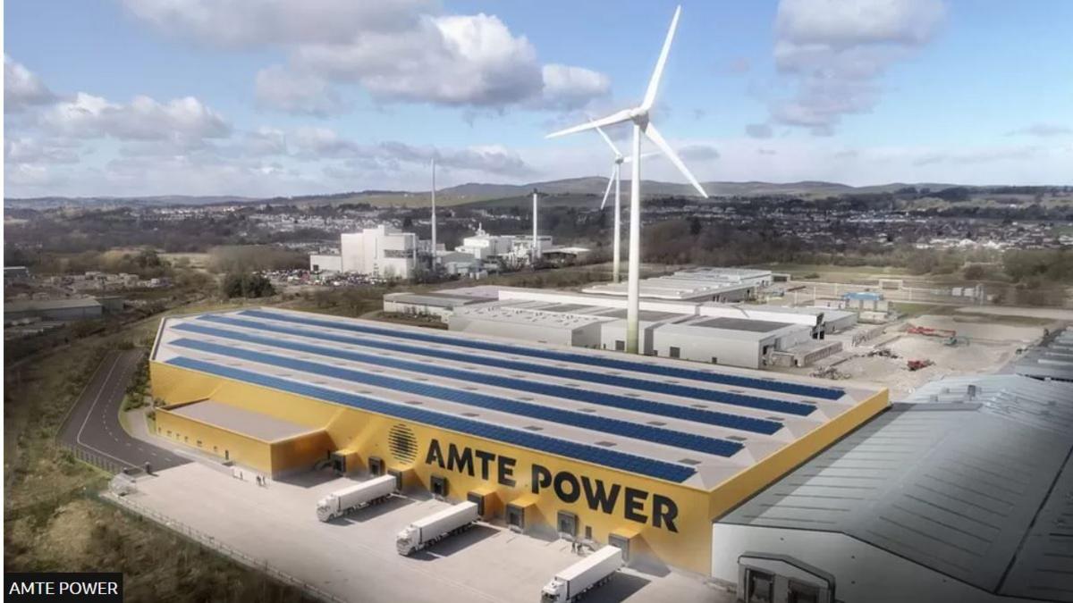 Artist's impression of Dundee factory