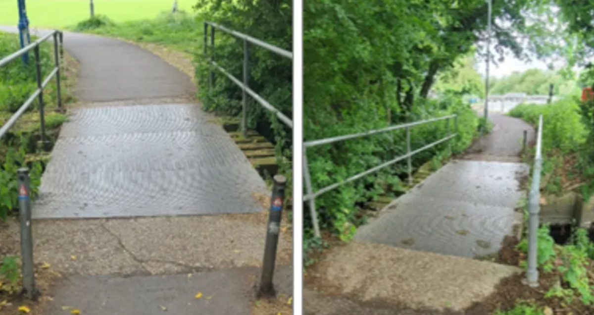 Kings Meadow Footbridge