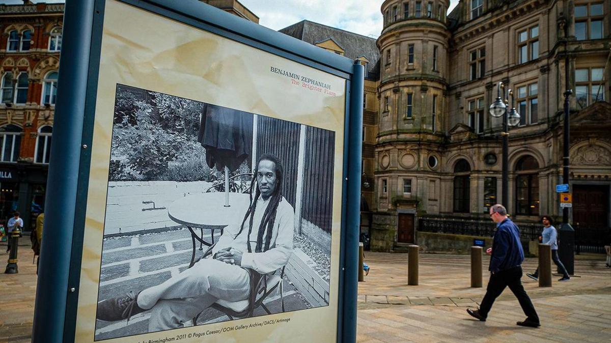 Photo displayed in the exhibition