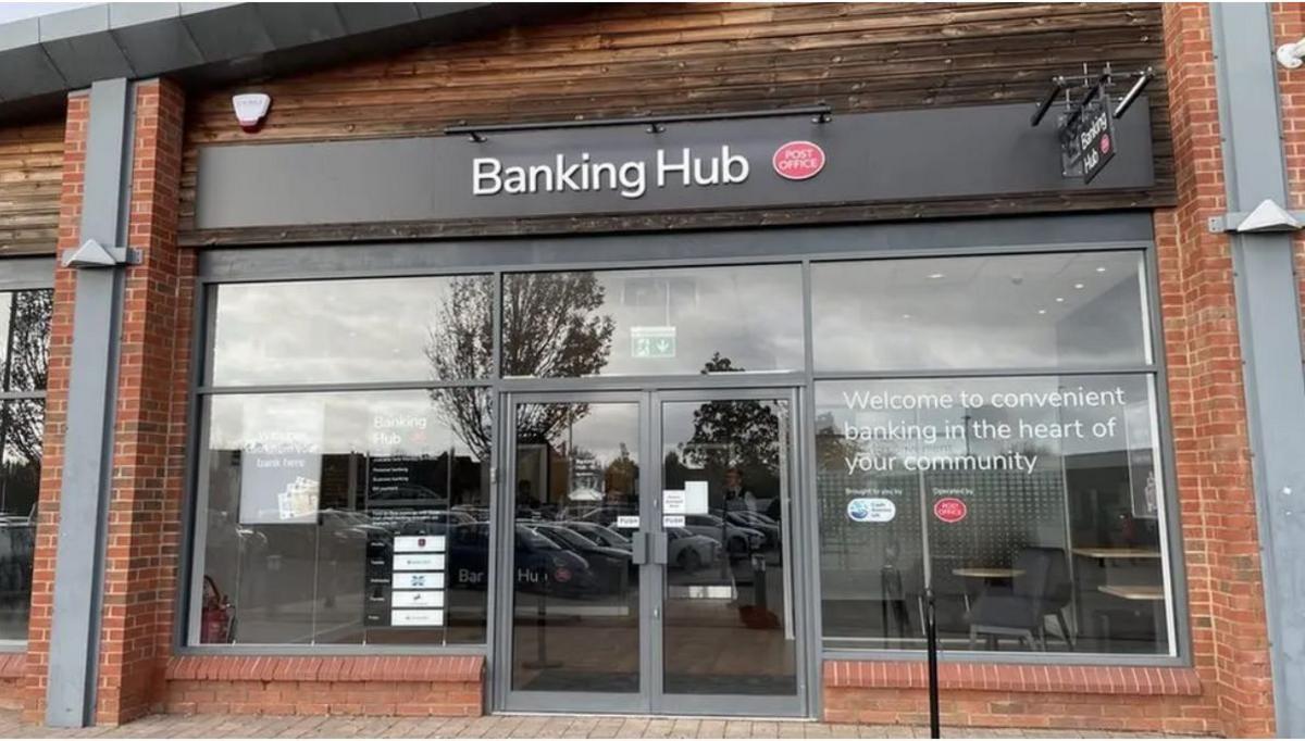 Banking hub in Derbyshire