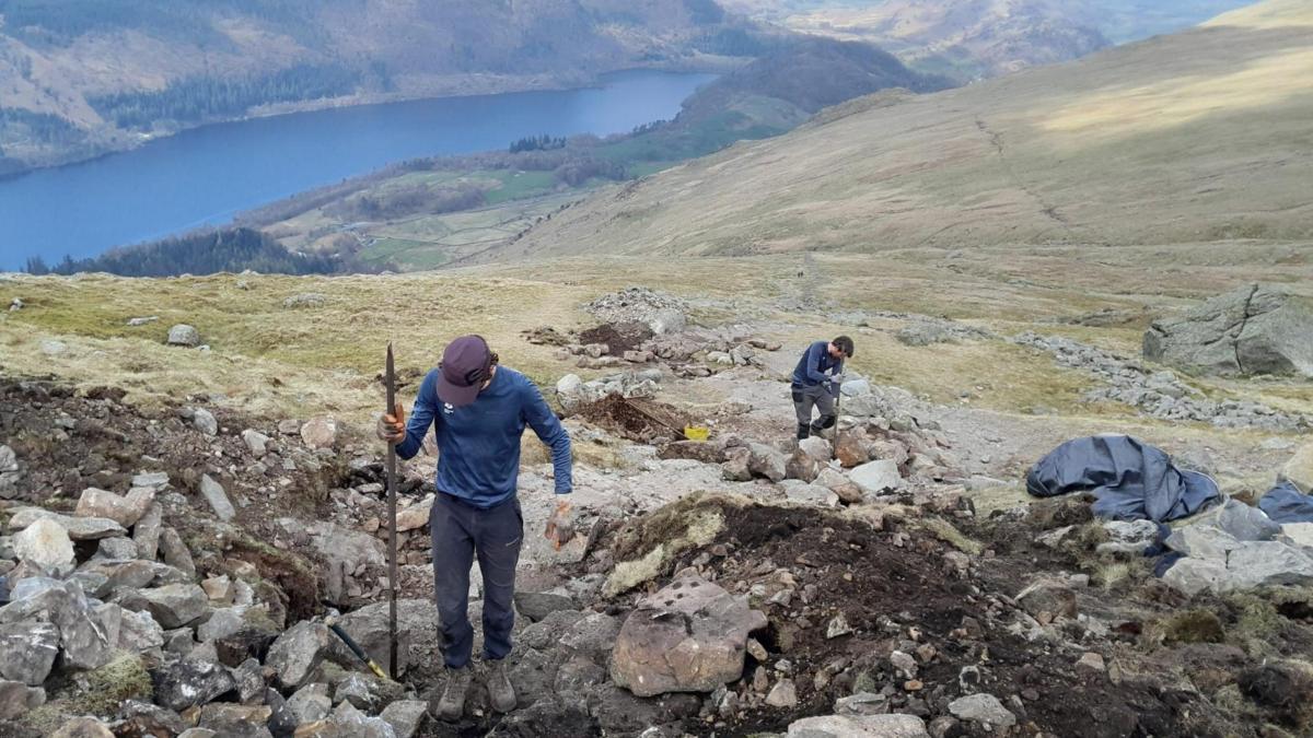 Mountain path repairs 'first big work' since 1980s