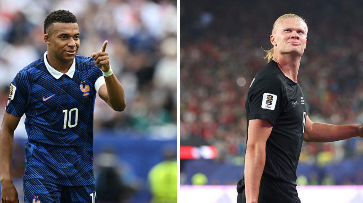 Mbappe vs Haaland: By the Numbers Before France-Norway