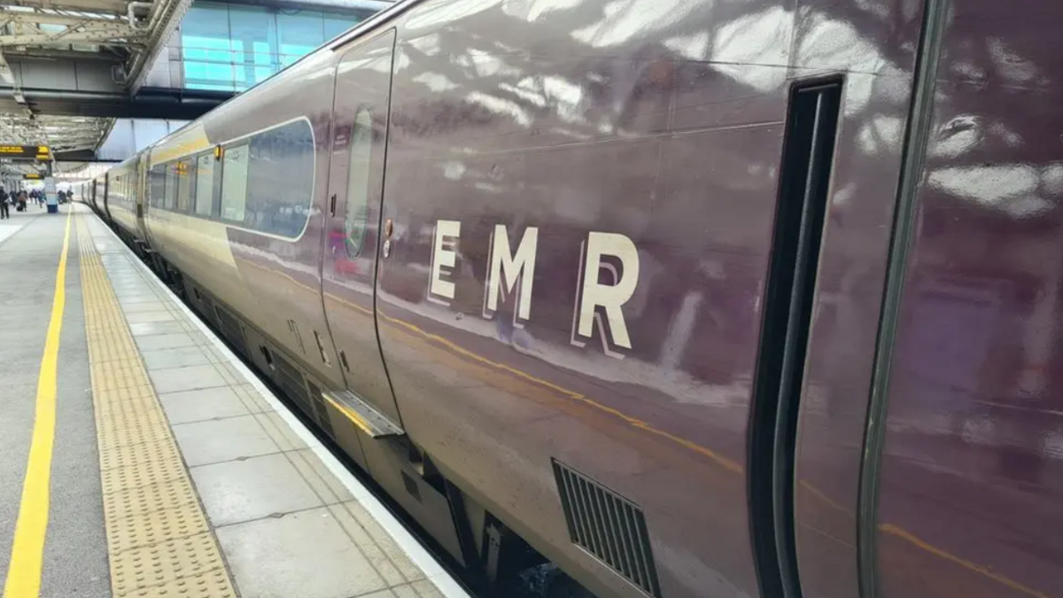 An East Midlands Railway train 