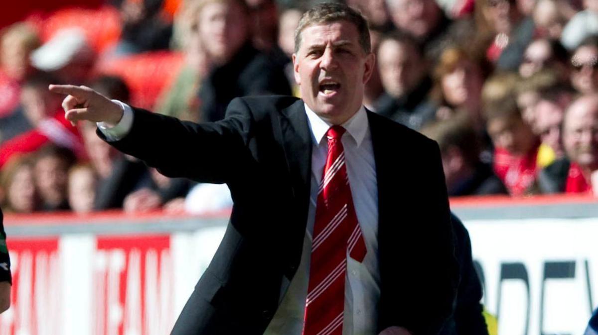 Mark McGhee as Aberdeen manager