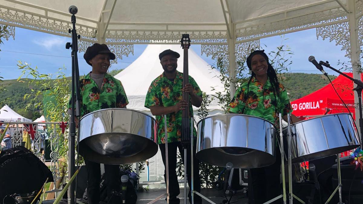 Band at RHS Malvern Spring Festival