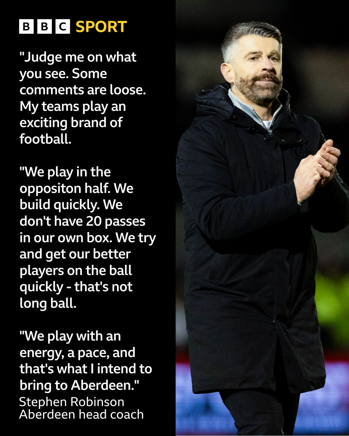 Stephen Robinson quote graphic