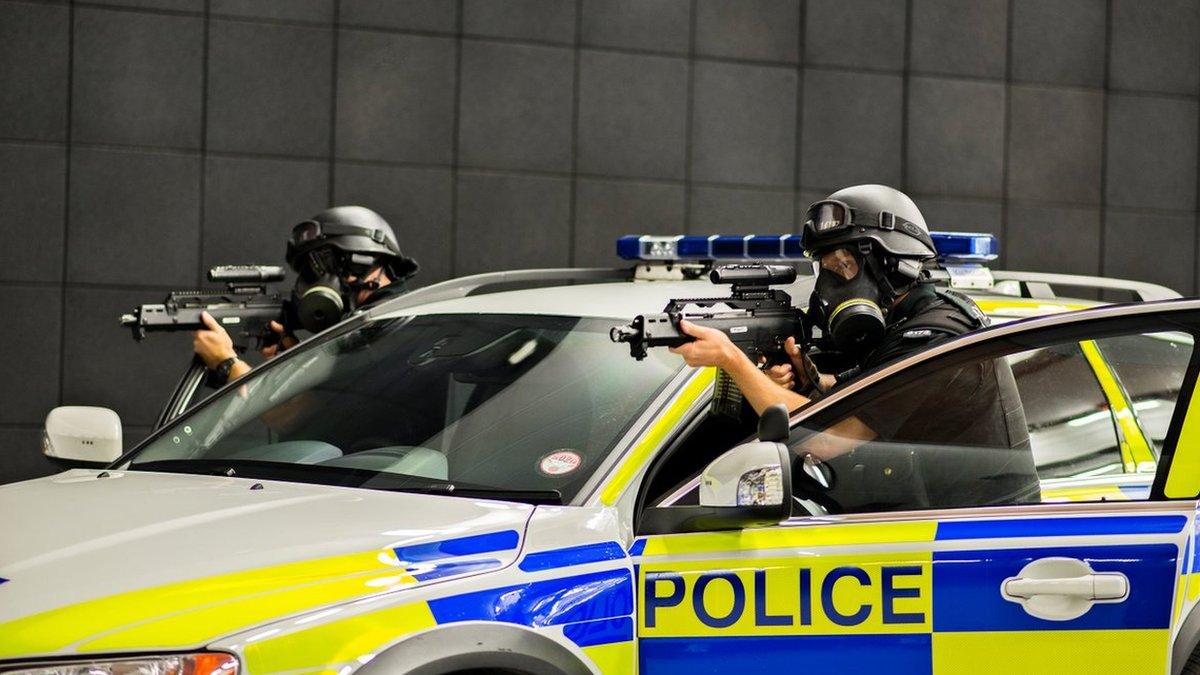 Armed officers