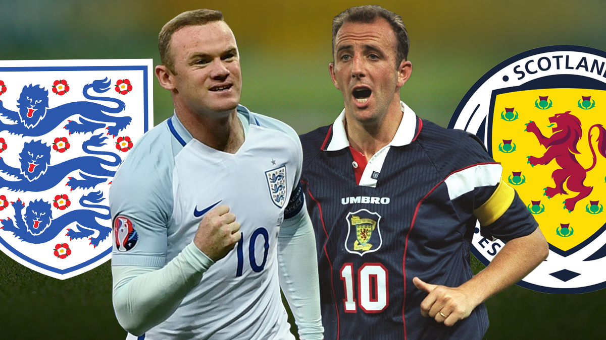 Pick the best combined XI to have played for England and Scotland in the last 30 years