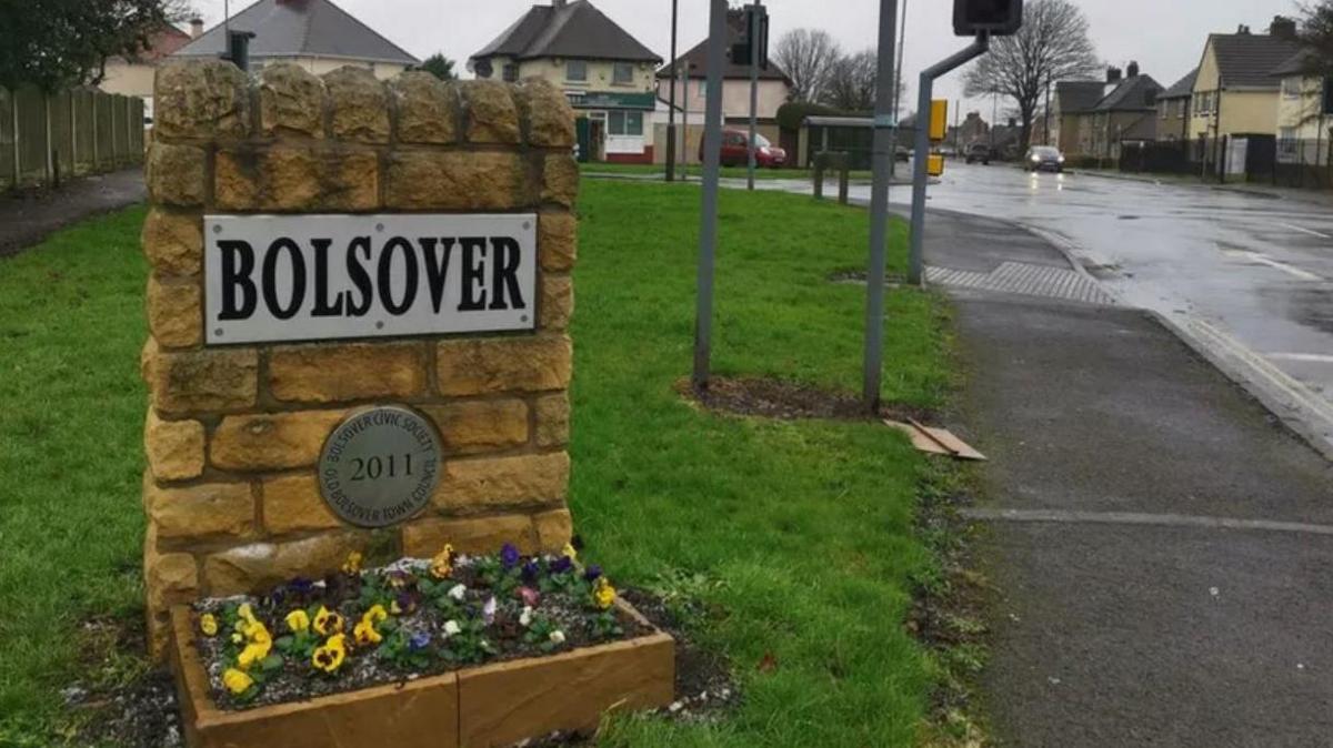 Bolsover town sign