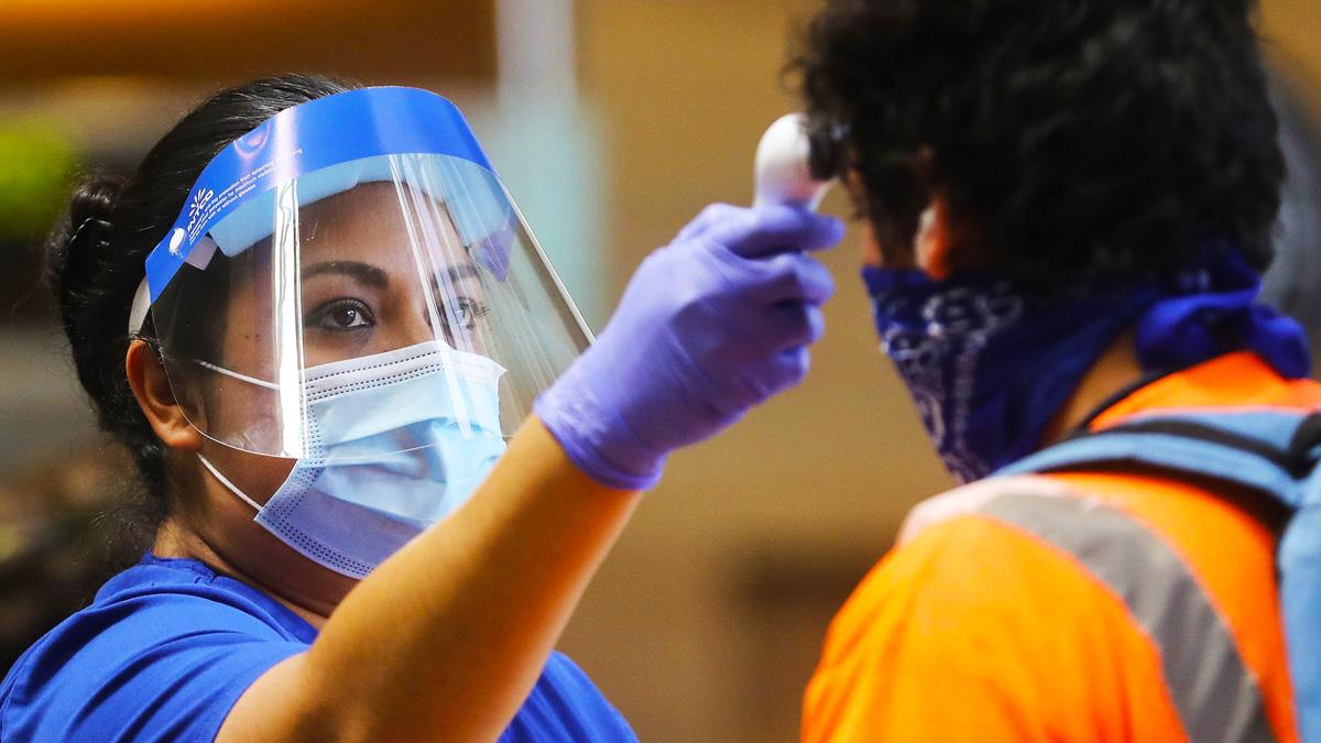 Temperature testing at Los Angeles airport