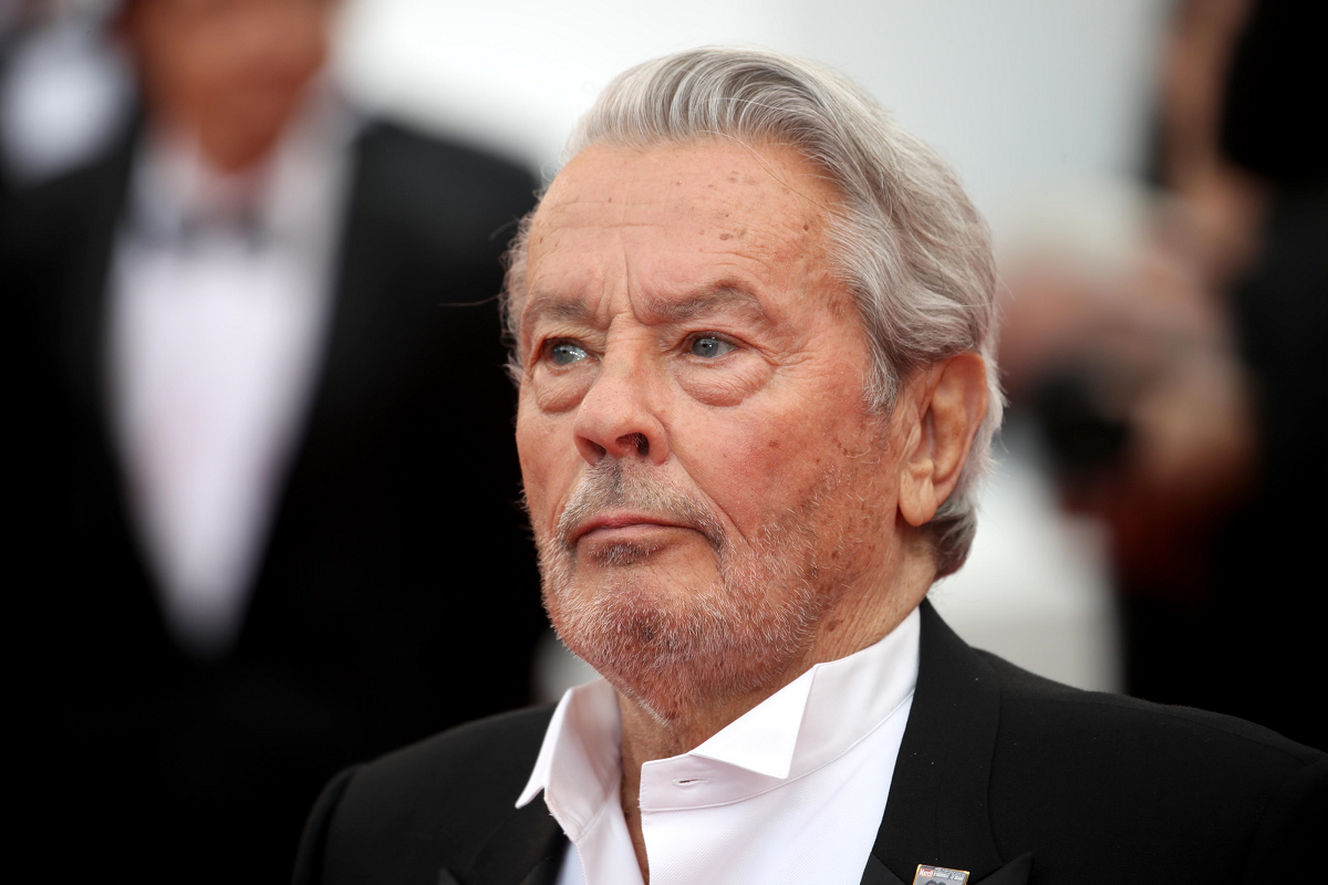 Alain Delon at the 72nd annual Cannes Film Festival on May 19, 2019