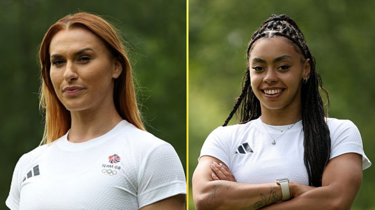 Adele Nicoll (left) and Kya Placide 