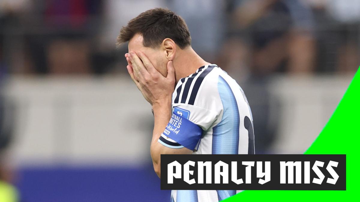 Messi Misses Penalty Chasing World Cup Record
