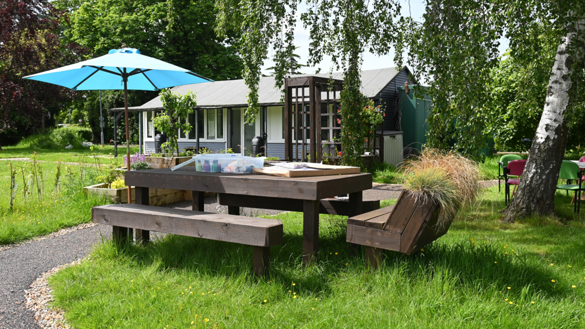 St Ebba's Therapy Garden in Epsom