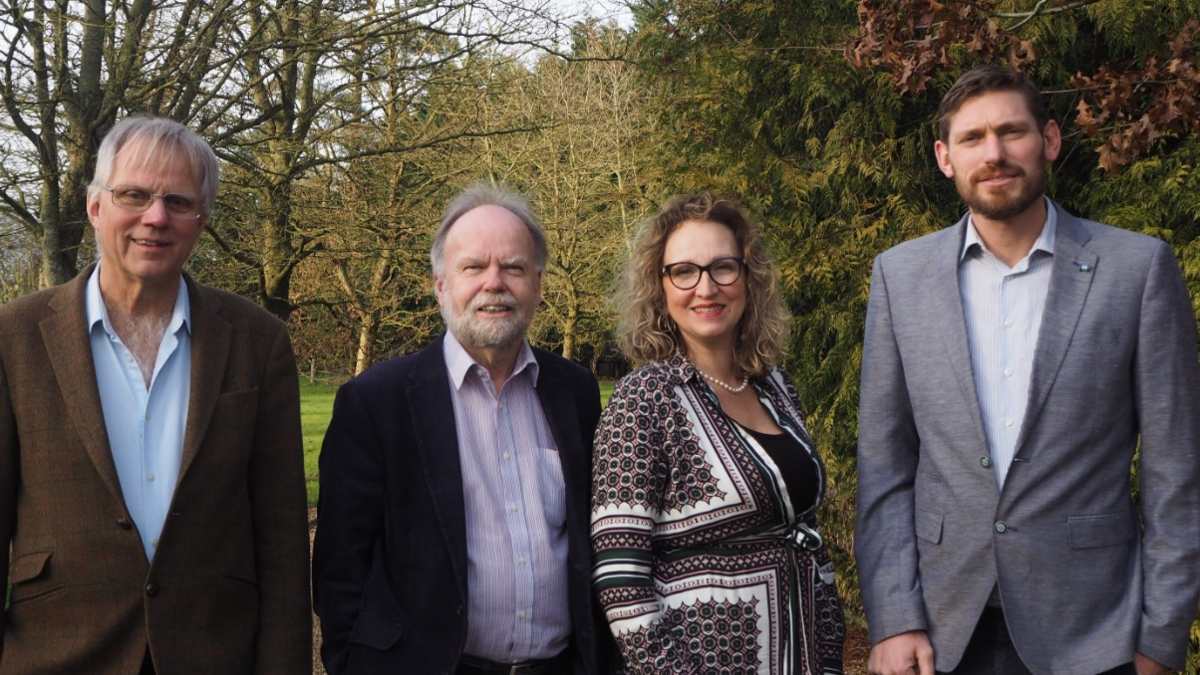 (from left to right – Anders Linder, John Whitehead, Lavinia Hadingham, James Caston) 