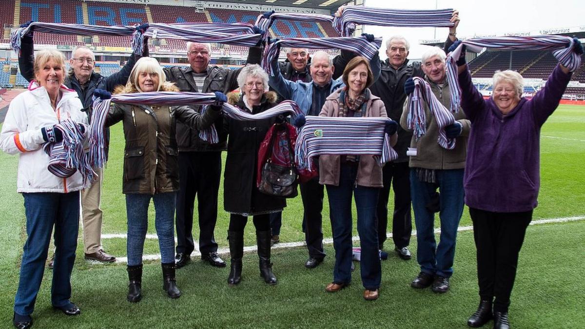 Burnley mascots