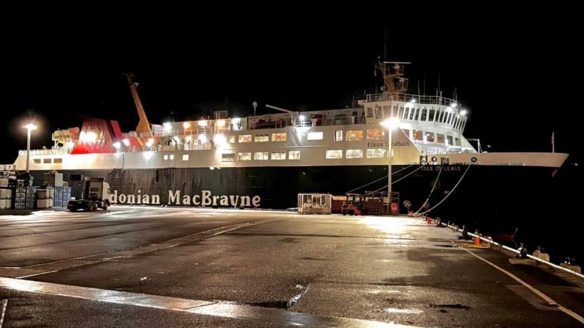 An MV Isle of Lewis