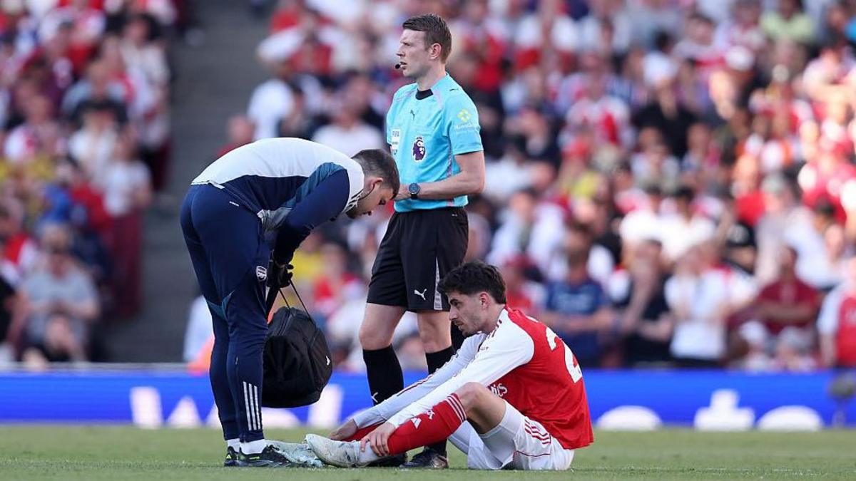 Arsenal confía en recuperar a Havertz para el sprint final de la Premier League