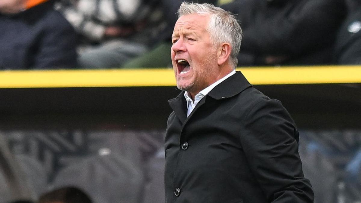 Sheffield United boss Chris Wilder