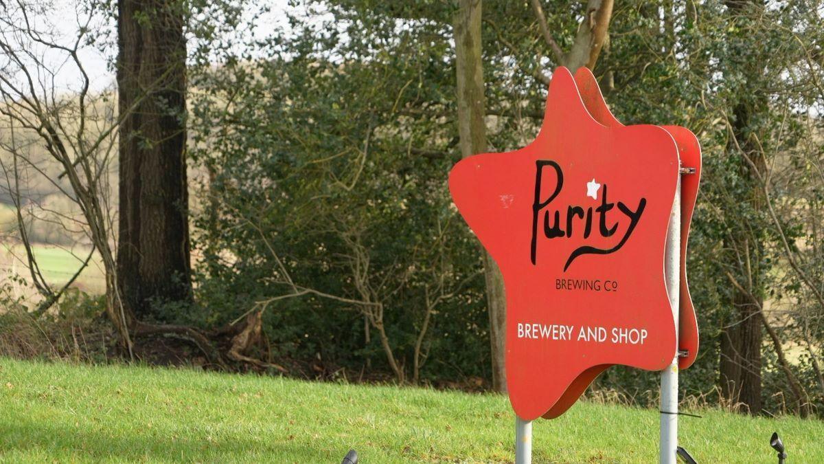 Purity Brewery sign 