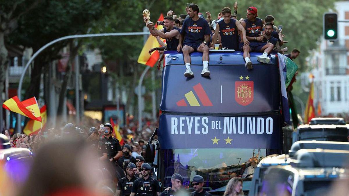 Gallery: Spain celebrate World Cup triumph in Madrid