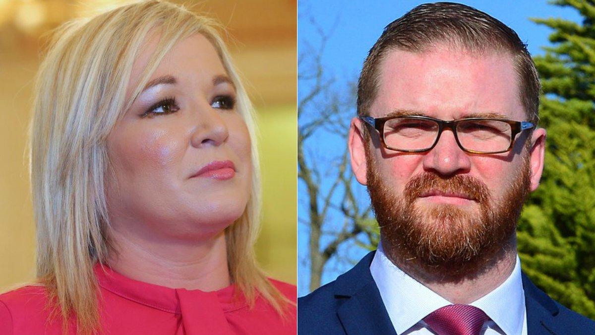 Michelle O'Neill and Simon Hamilton