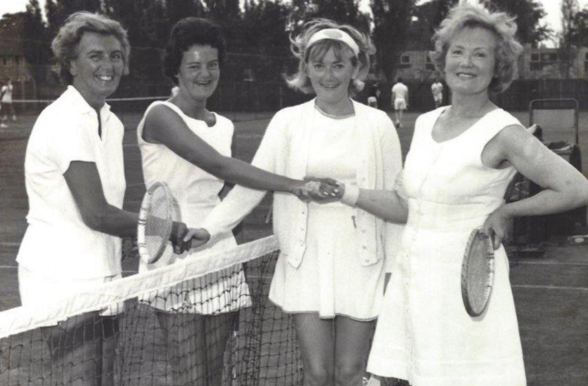 Tennis in the 1960s in Leamington