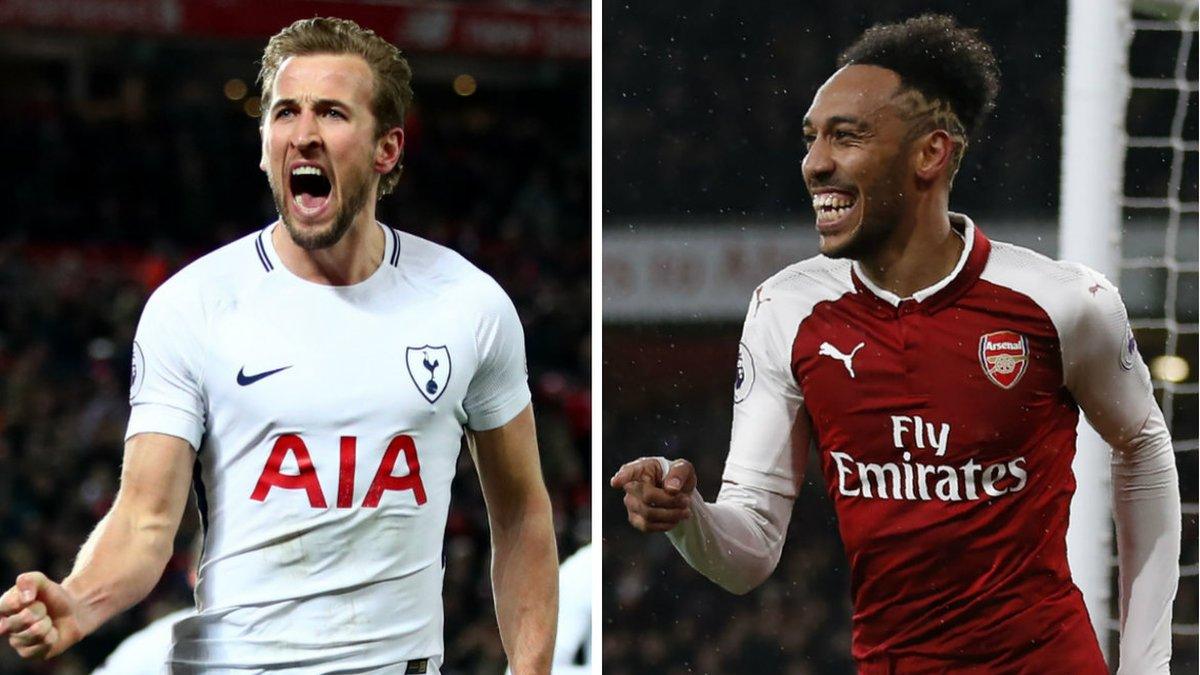 Harry Kane and Pierre-Emerick Aubameyang