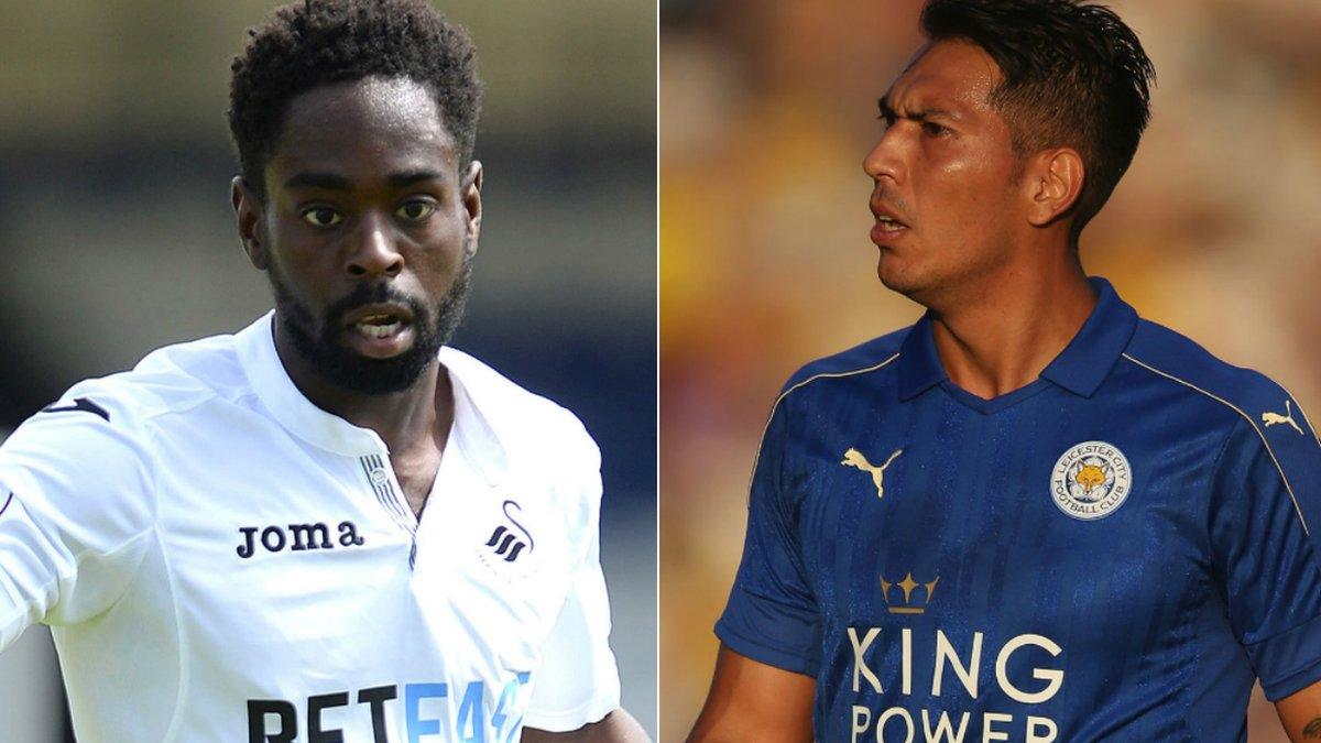 Nathan Dyer and Leonardo Ulloa