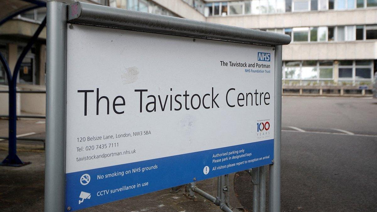 A sign for the Tavistock centre