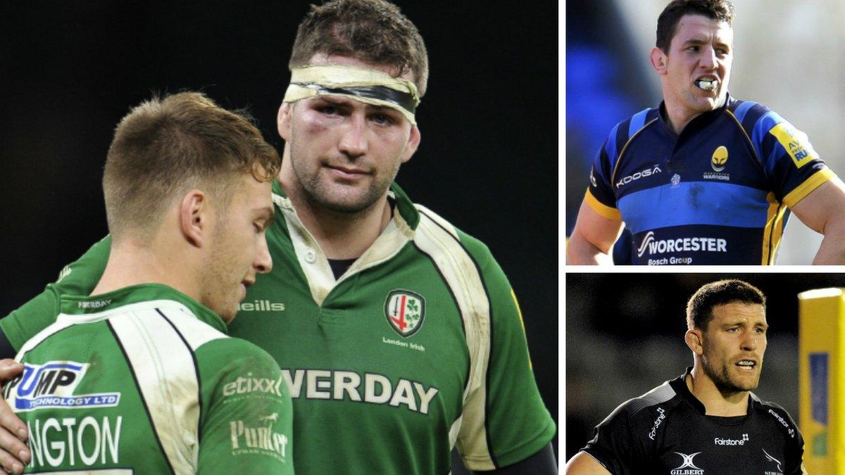 London Irish, Worcester and Newcastle all fighting to avoid the Premiership drop