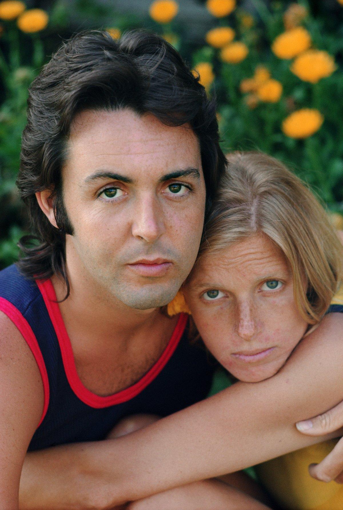 Paul and Linda McCartney