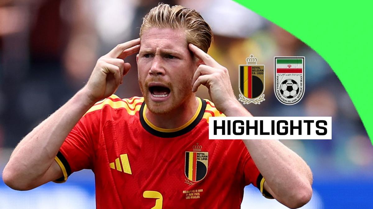 10-Man Belgium Held 0-0 by Iran, Stay Winless