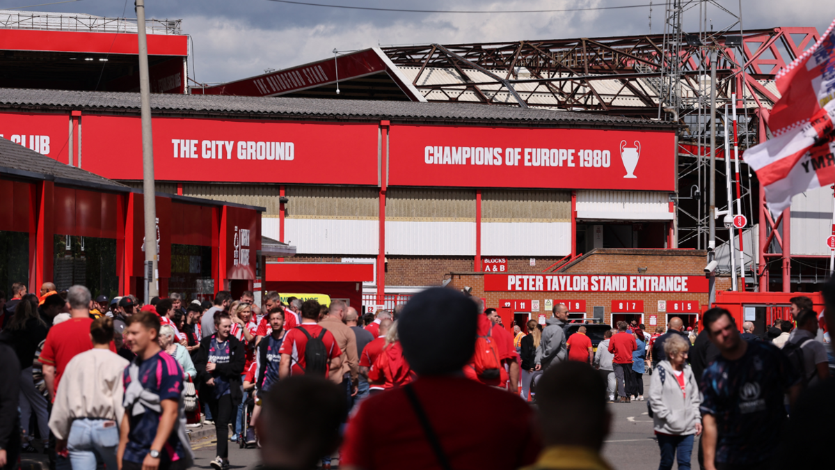 The City Ground in Nottingham