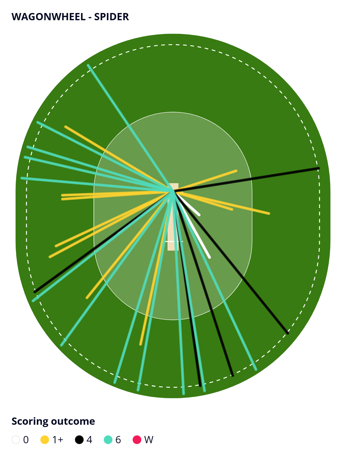Vaibhav Sooryavanshi wagon wheel graphic