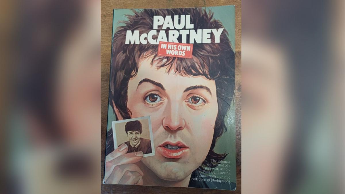 Signed Paul McCartney book found in charity shop sells for nearly £1,000