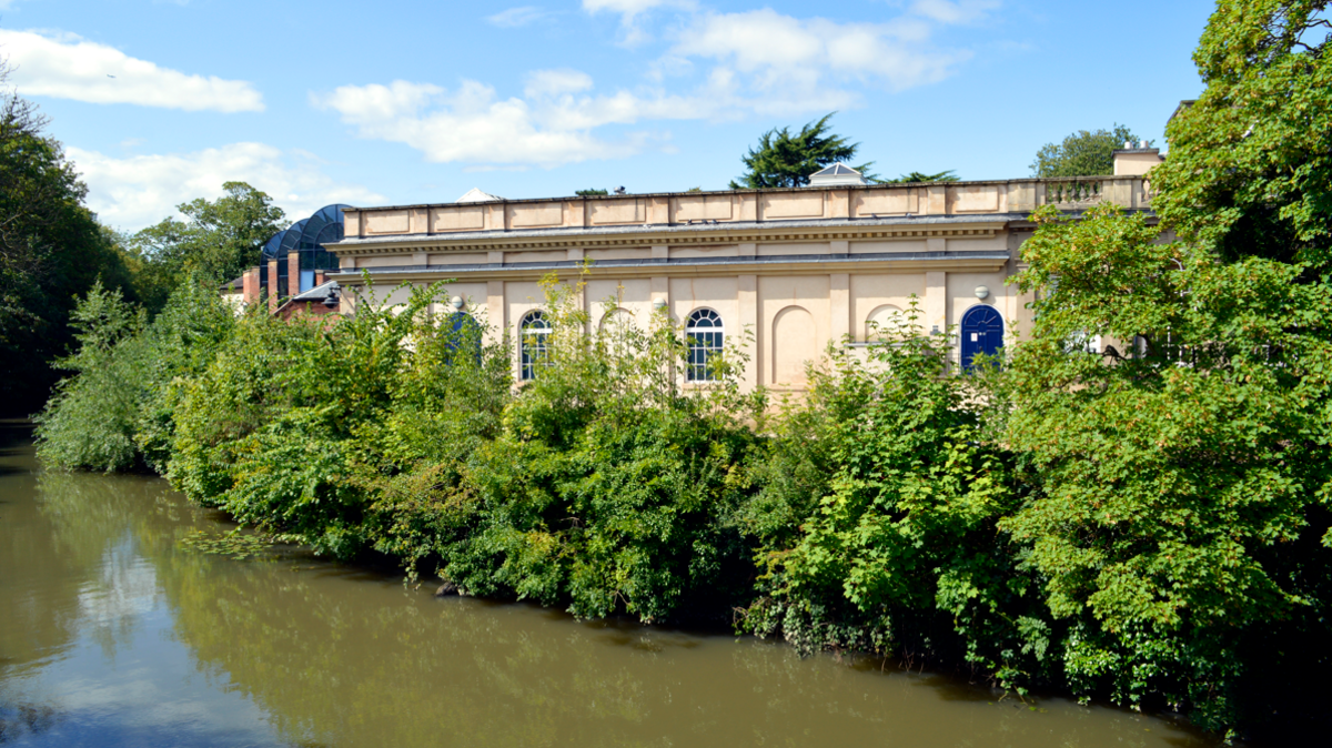 Exterior of the Royal Pump Rooms