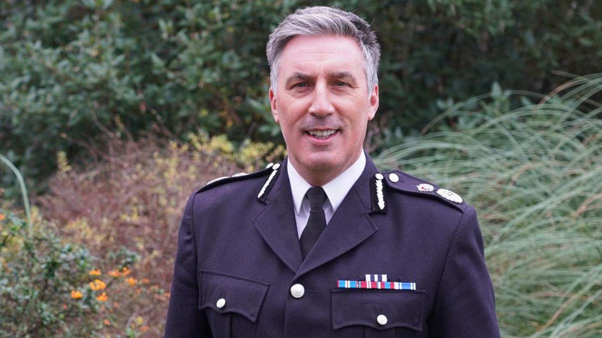 Leicestershire Police's Chief Constable Rob Nixon