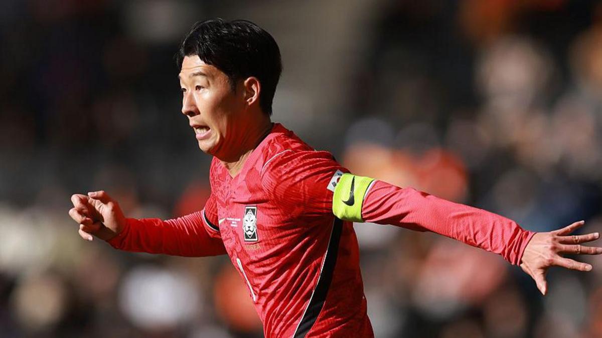 Son Heung-min lidera a Corea del Sur en su cuarto Mundial consecutivo