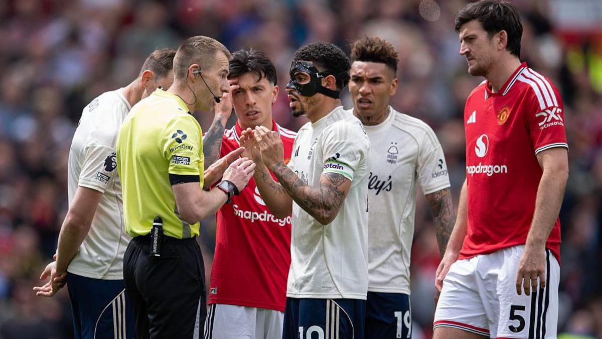 El PGMO admite el error arbitral en el gol de Manchester United ante el Nottingham Forest