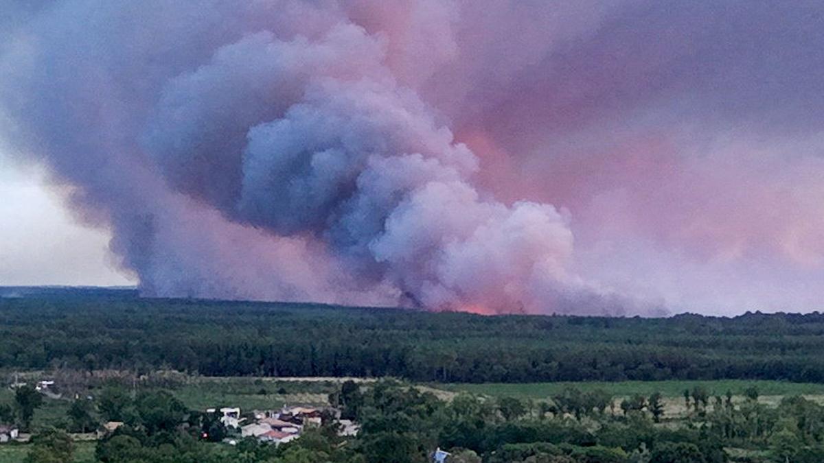 Fire-Generated Thunderstorms Fuel Gironde Fires