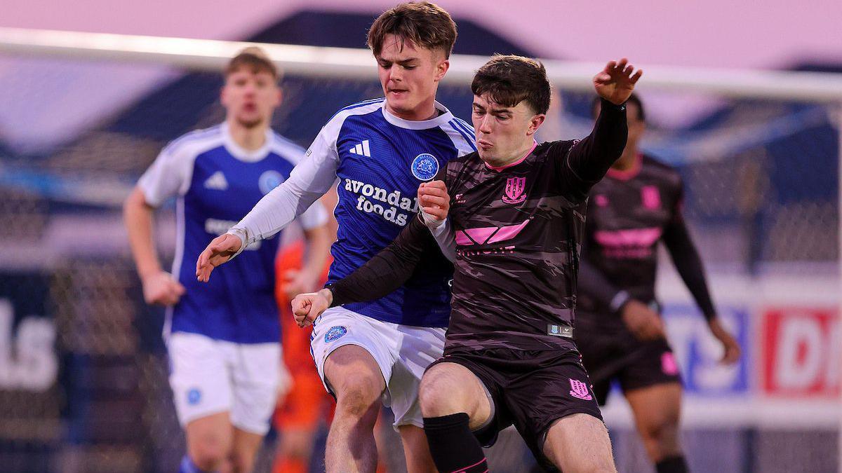 Paul McGovern and Kian Corbally