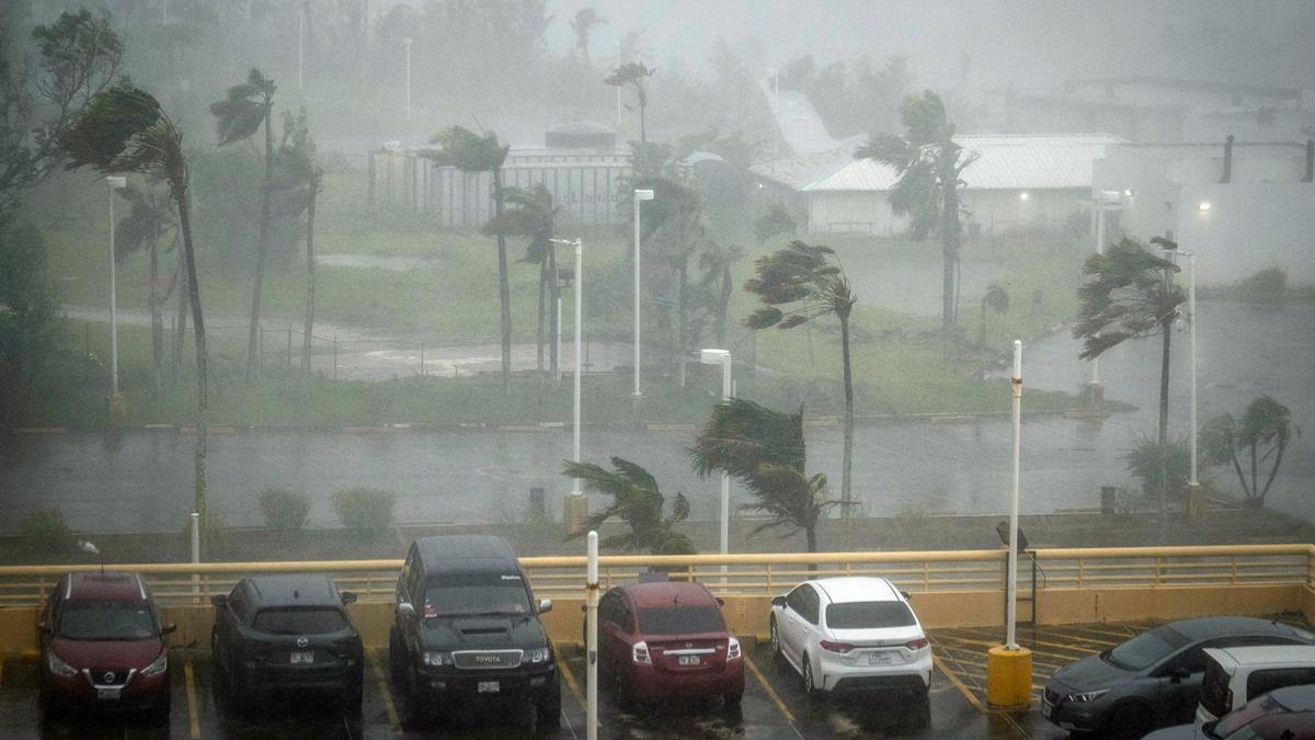 Super Typhoon Bavi Pummels Guam, Northern Mariana Islands